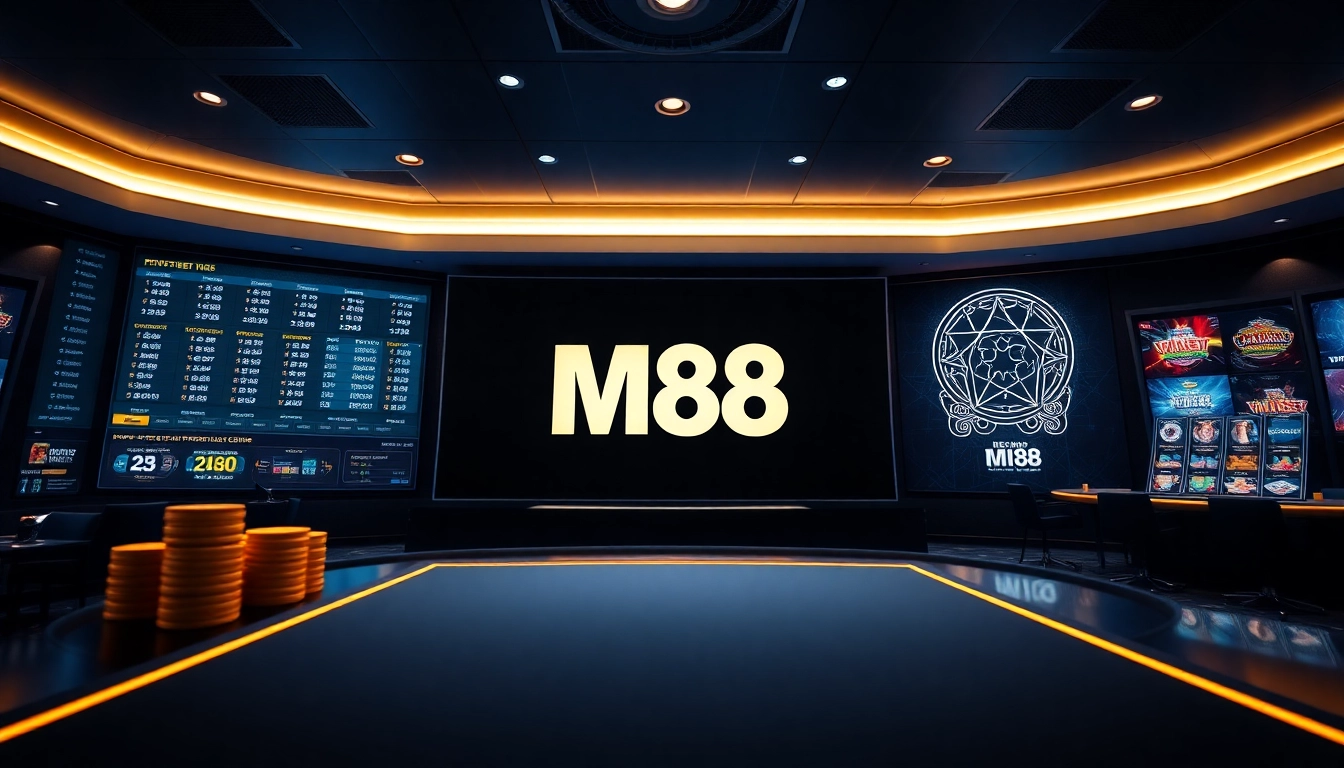Explore the engaging interface of m88.com.mx showcasing online gambling options and user-friendly design.